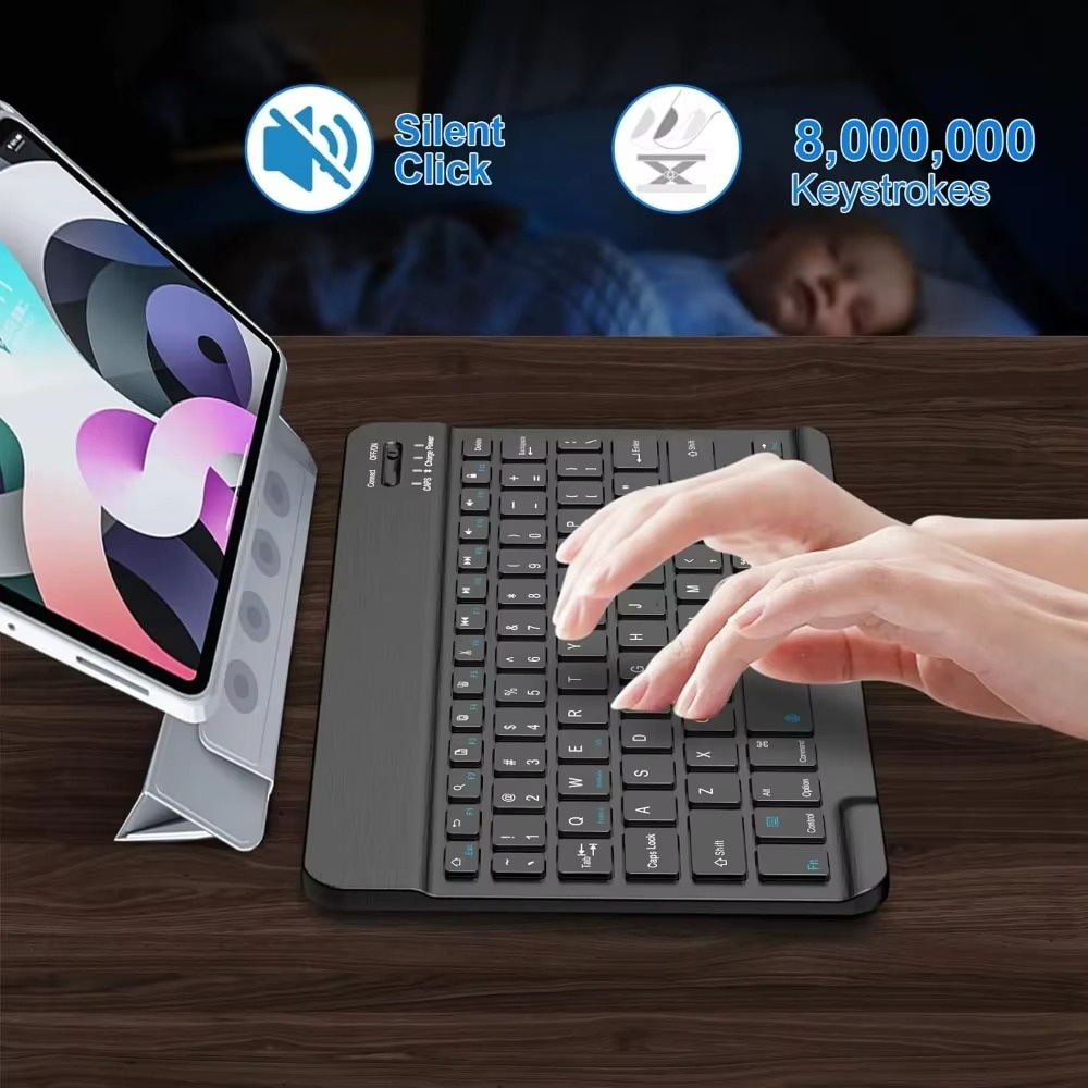Tablet Accessories Keyboard - Bluetooth Keyboard for iPad 10th Gen