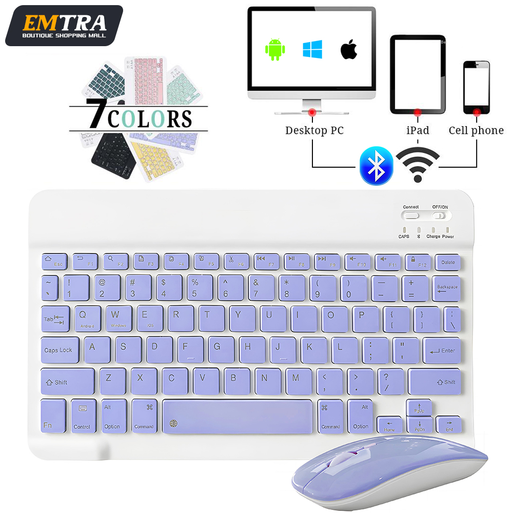 Tablet Accessories Keyboard - Mini Wireless Keyboard Bluetooth Keyboard For