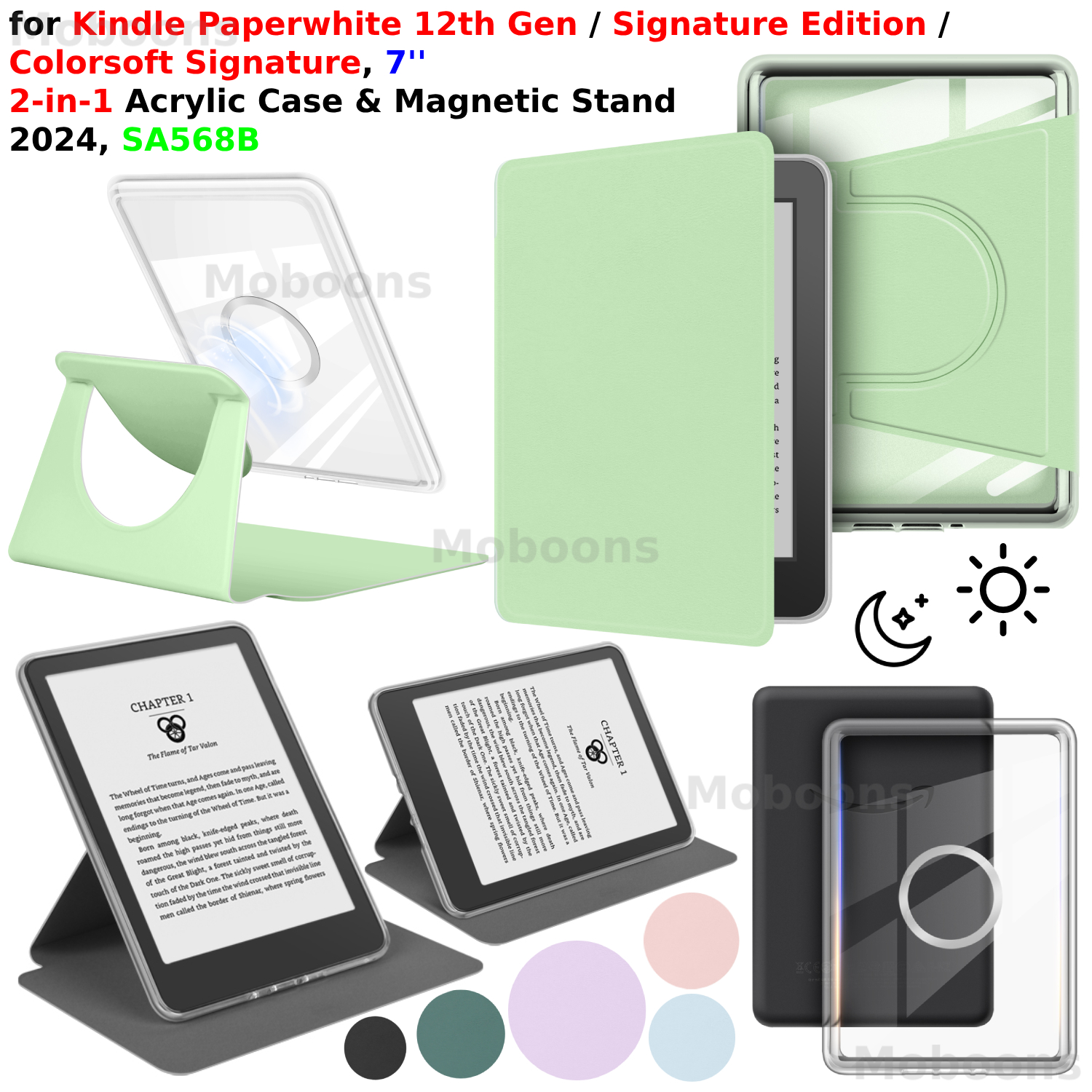 Kindle Tablet Accessories - For Kindle Paperwhite 12th Gen Case