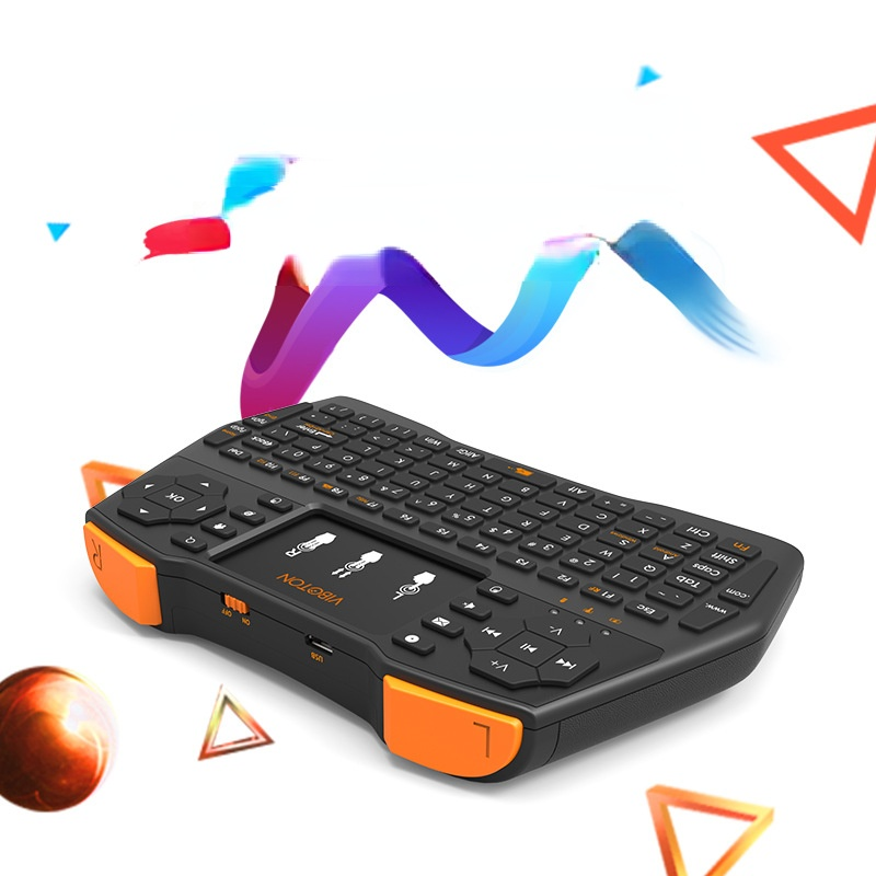 Tablet Accessories Keyboard - 2.4G Tricolor Backlight Wireless Mouse Remote