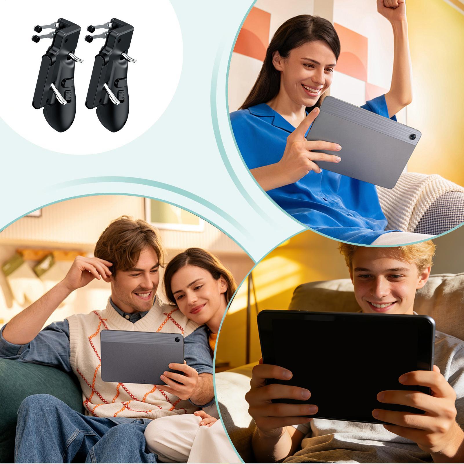 Six Finger Game Joystick Trigg - Tablet Accessories For Students ulasan dan harga