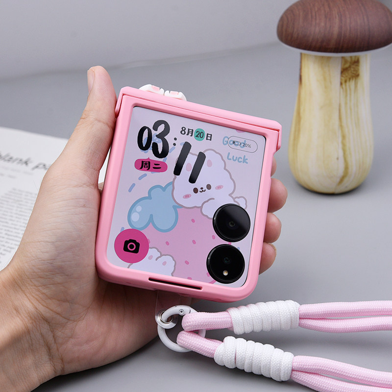 Cute Rabbit Ears Hinge Phone C - Motorola Tablet Accessories ulasan dan harga