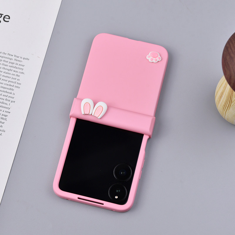 Cute Rabbit Ears Hinge Phone C - Motorola Tablet Accessories ulasan dan harga