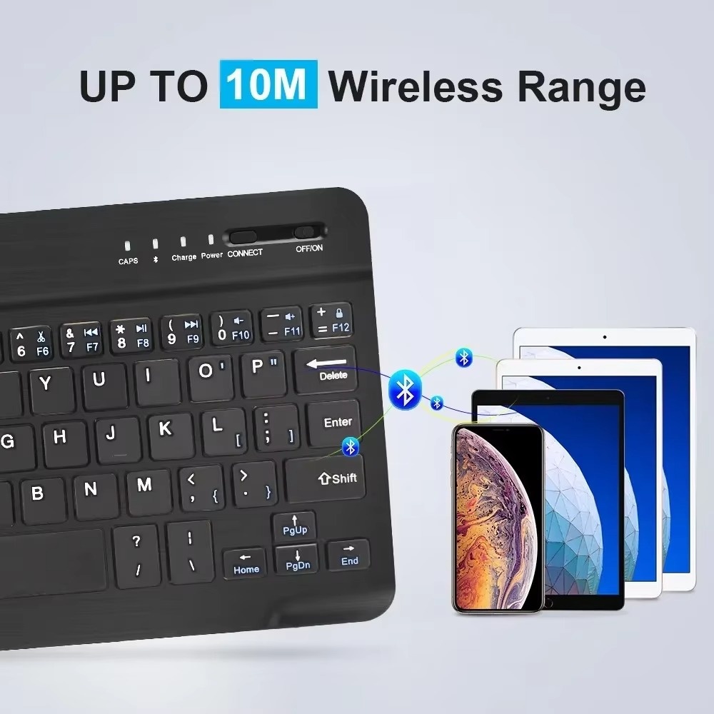 7/10 Inch Bluetooth Wireless E - Tablet Accessories Keyboard ulasan dan harga