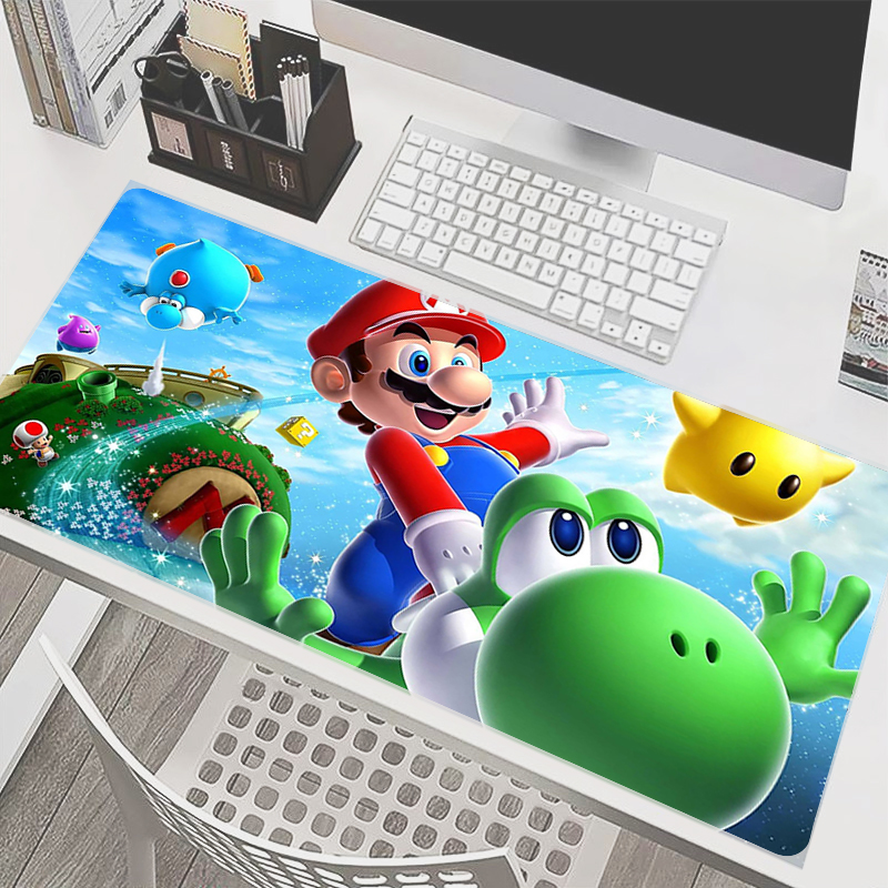 90x40cm Mouse Pad M-Mario Anim - Tablet Accessories Keyboard ulasan dan harga