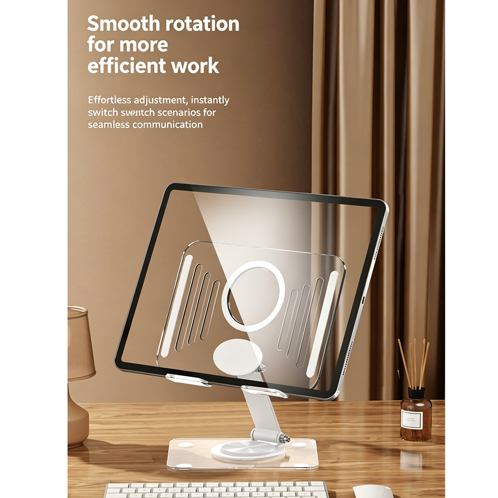 Acrylic Rotation Foldable Tabl - Essential Tablet Accessories ulasan dan harga