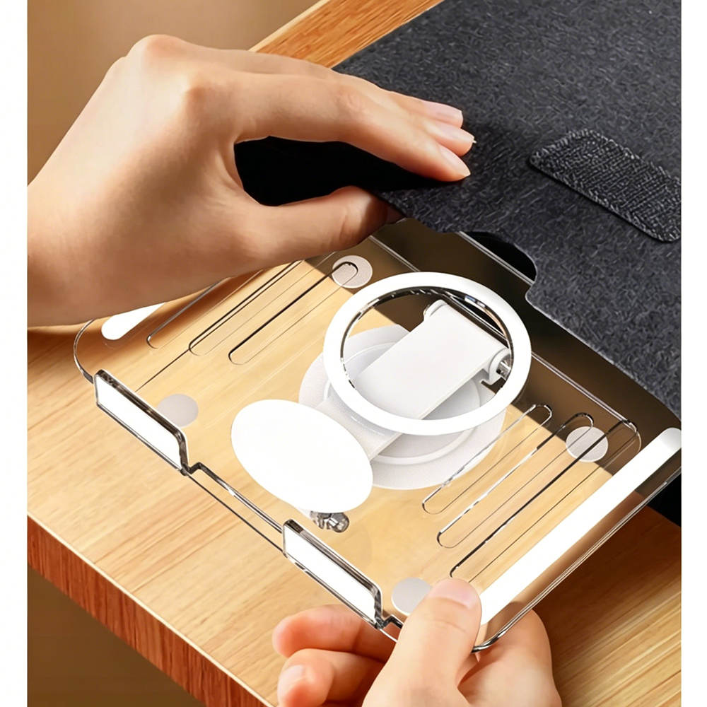 Acrylic Rotation Foldable Tabl - Essential Tablet Accessories ulasan dan harga