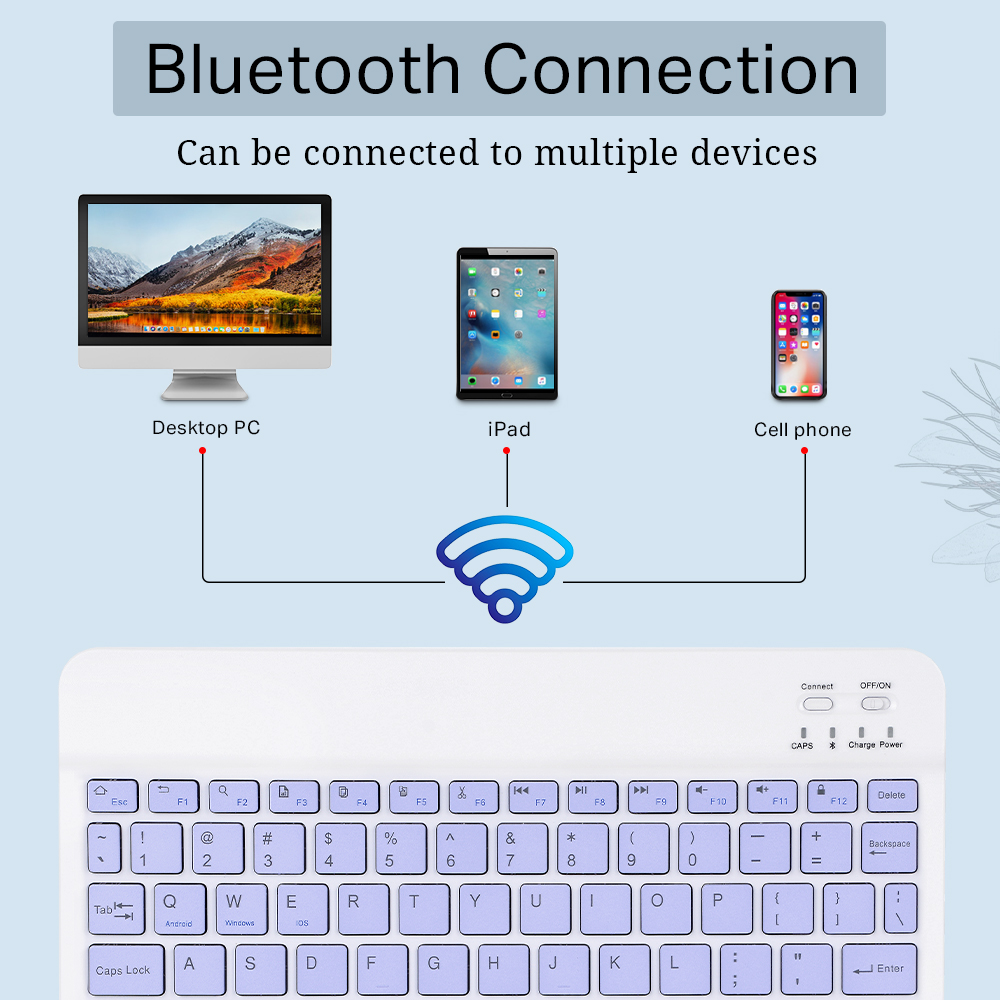 Mini Wireless Keyboard Bluetoo - Tablet Accessories Keyboard ulasan dan harga