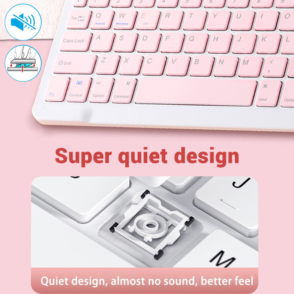 Mini Wireless Keyboard Bluetoo - Tablet Accessories Keyboard ulasan dan harga