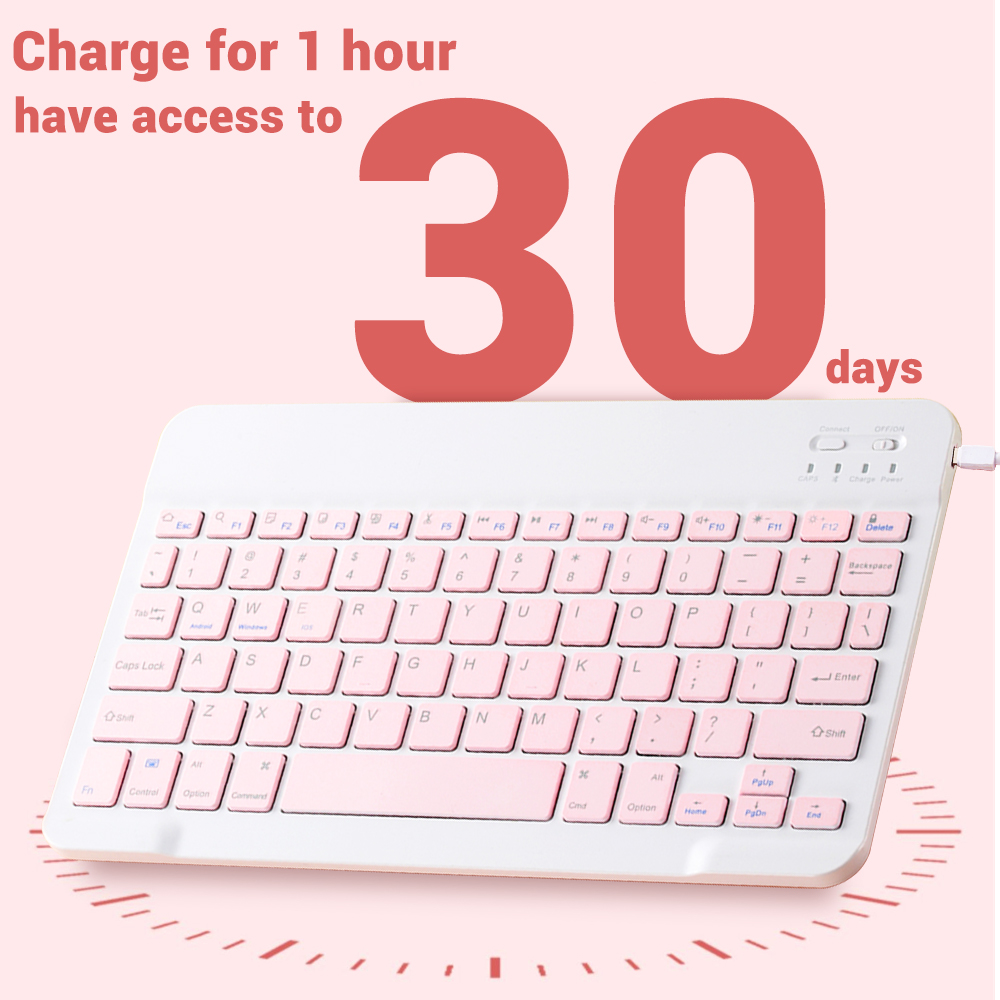 Mini Wireless Keyboard Bluetoo - Tablet Accessories Keyboard ulasan dan harga