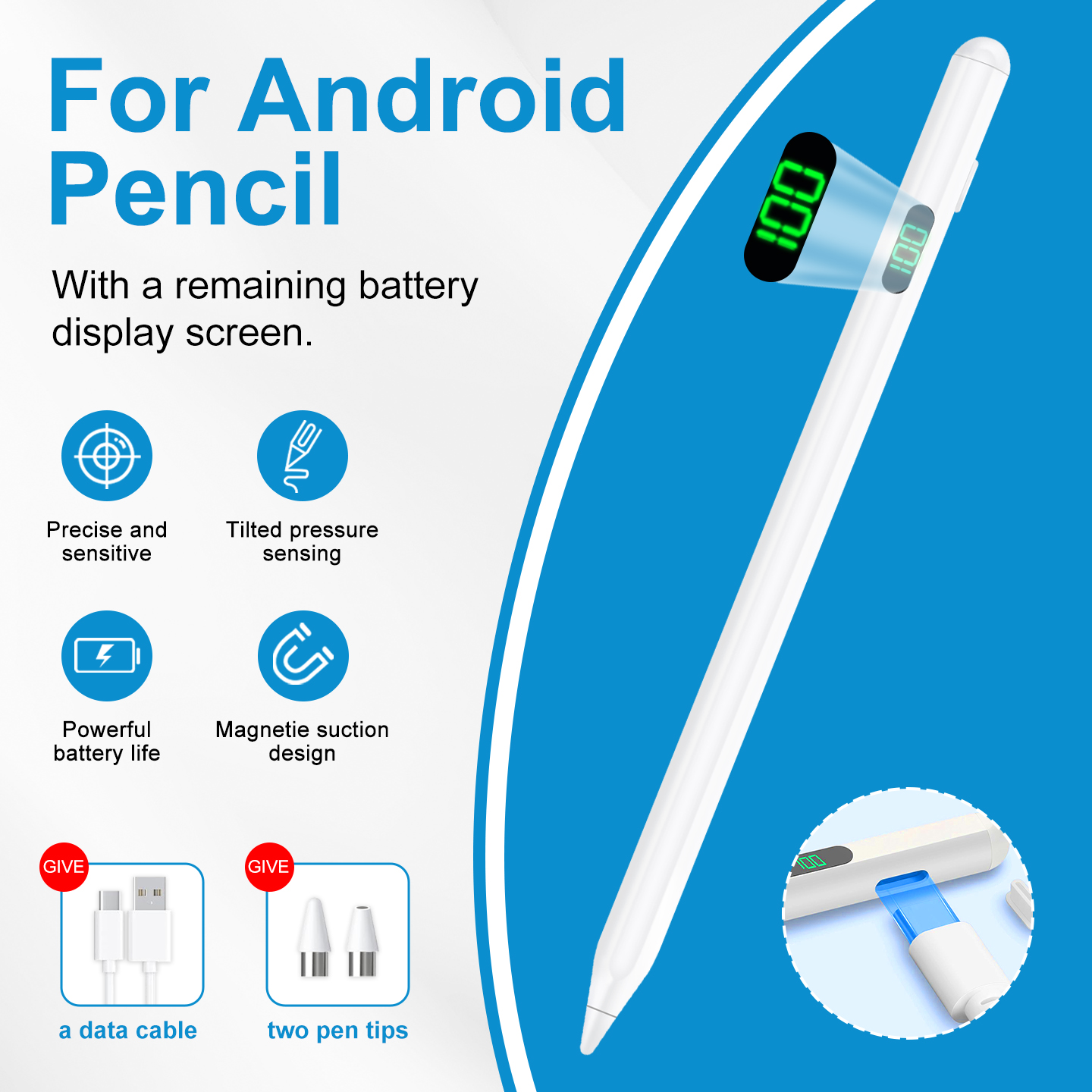Universal Actiive Stylus Pen F - Lenovo Tablet P12 Accessories ulasan dan harga
