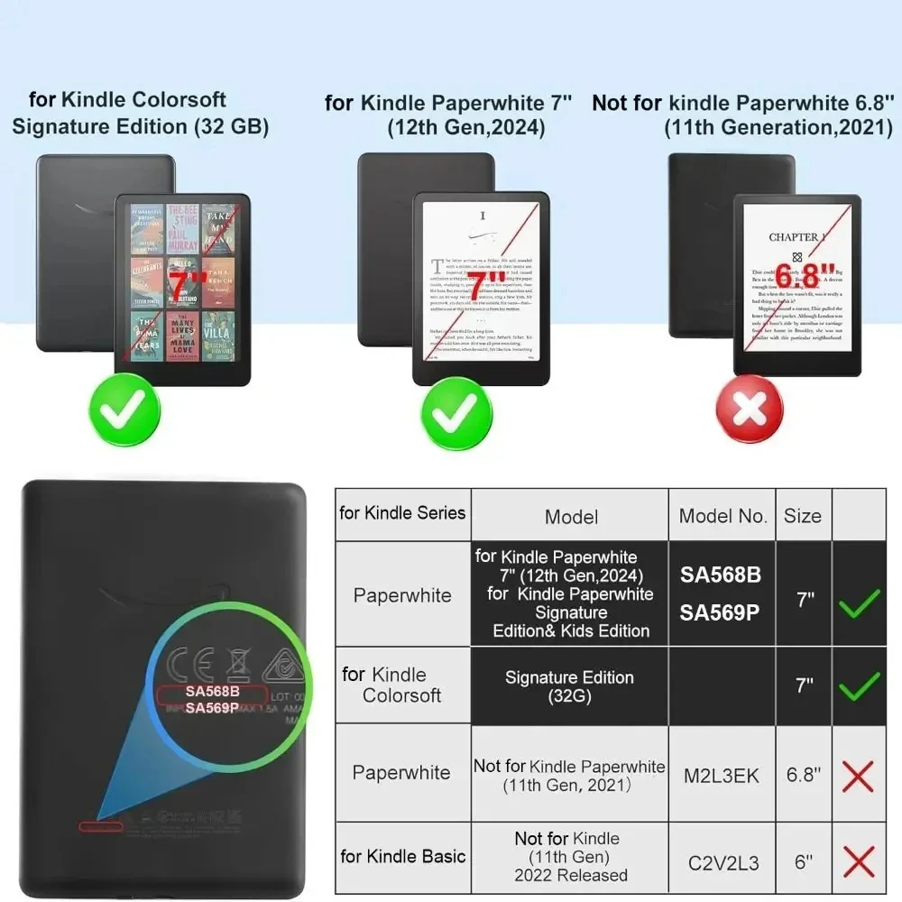 For Kindle Colorsoft Signature - Kindle Tablet Accessories ulasan dan harga