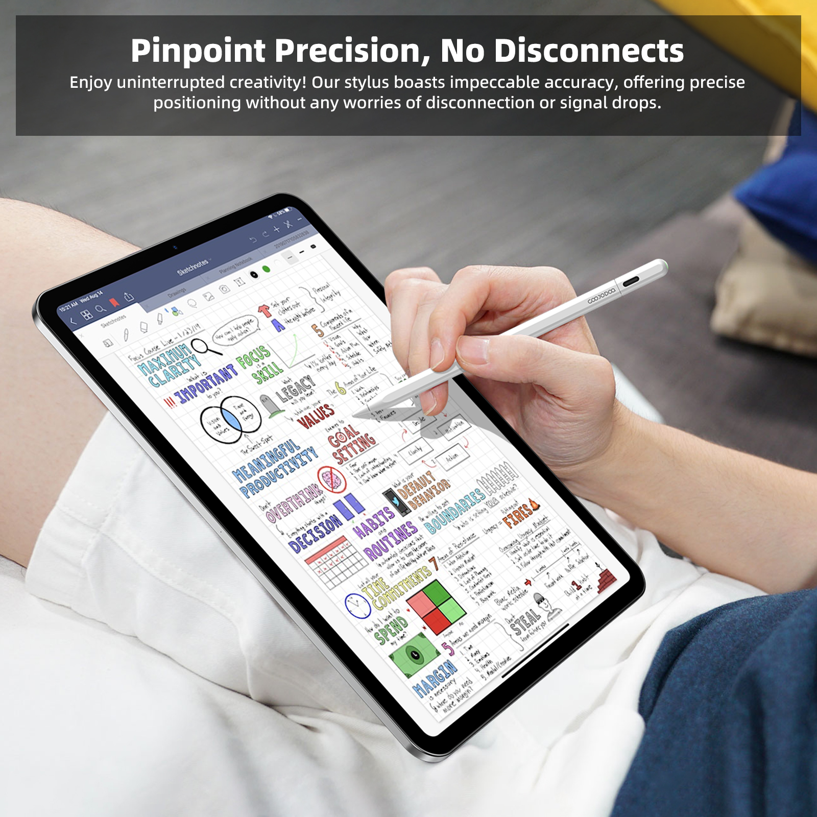 GOOJODOQ GD14 Stylus Pen For A - Tablet Accessories For Kids ulasan dan harga