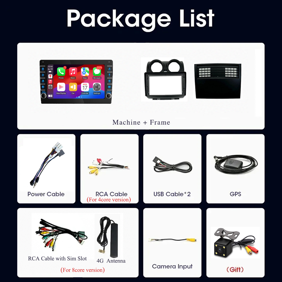 8G+128G Android 14 Car Autorad - Tablet Danish Mobile & Accessories ulasan dan harga