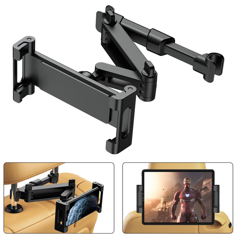 Telescopic Car Rear Pillow Pho - Car Accessories Tablet Holder ulasan dan harga