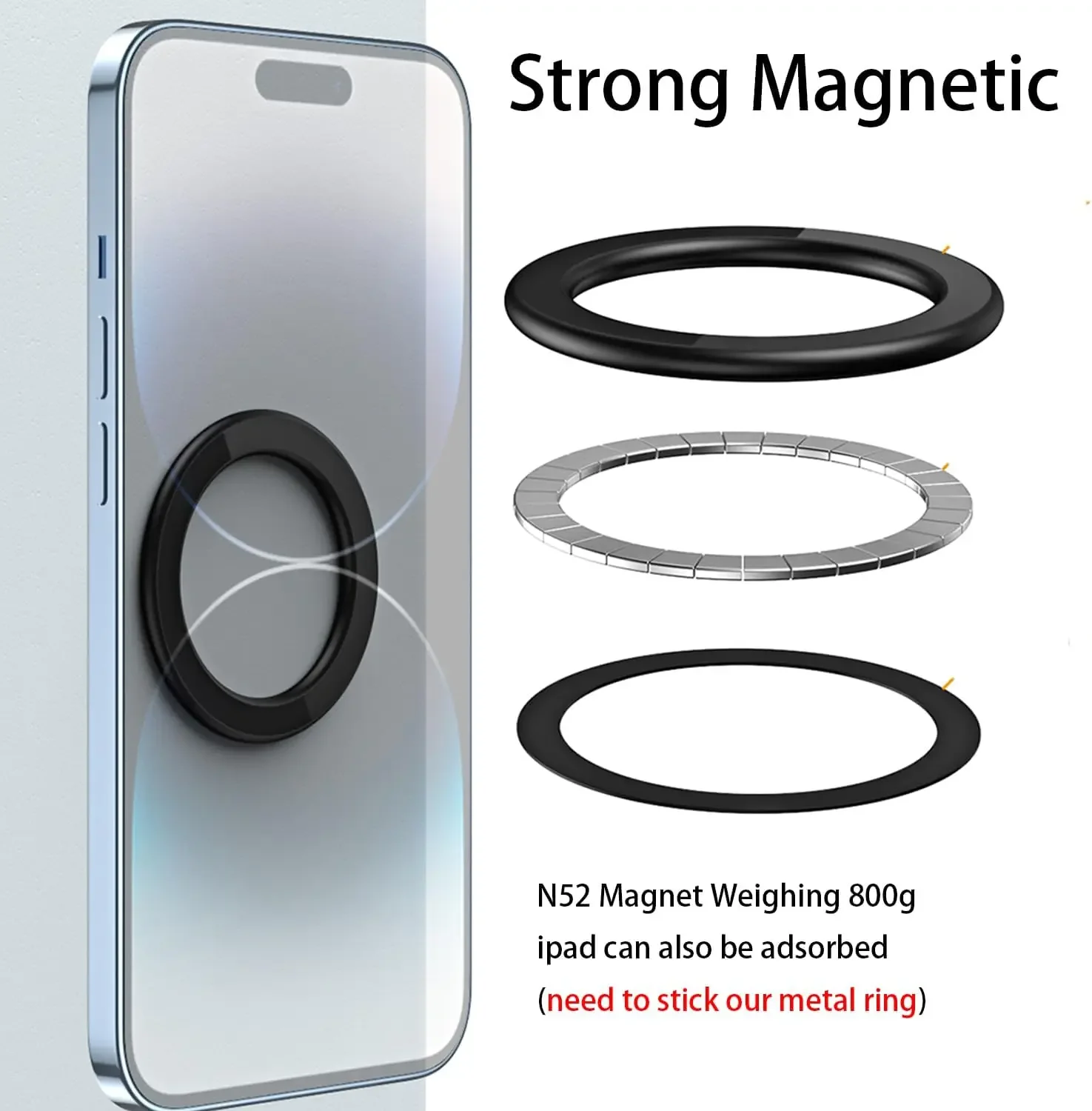 For MagSafe Magnetic Ring Hold - Tablet Ipad Accessories ulasan dan harga