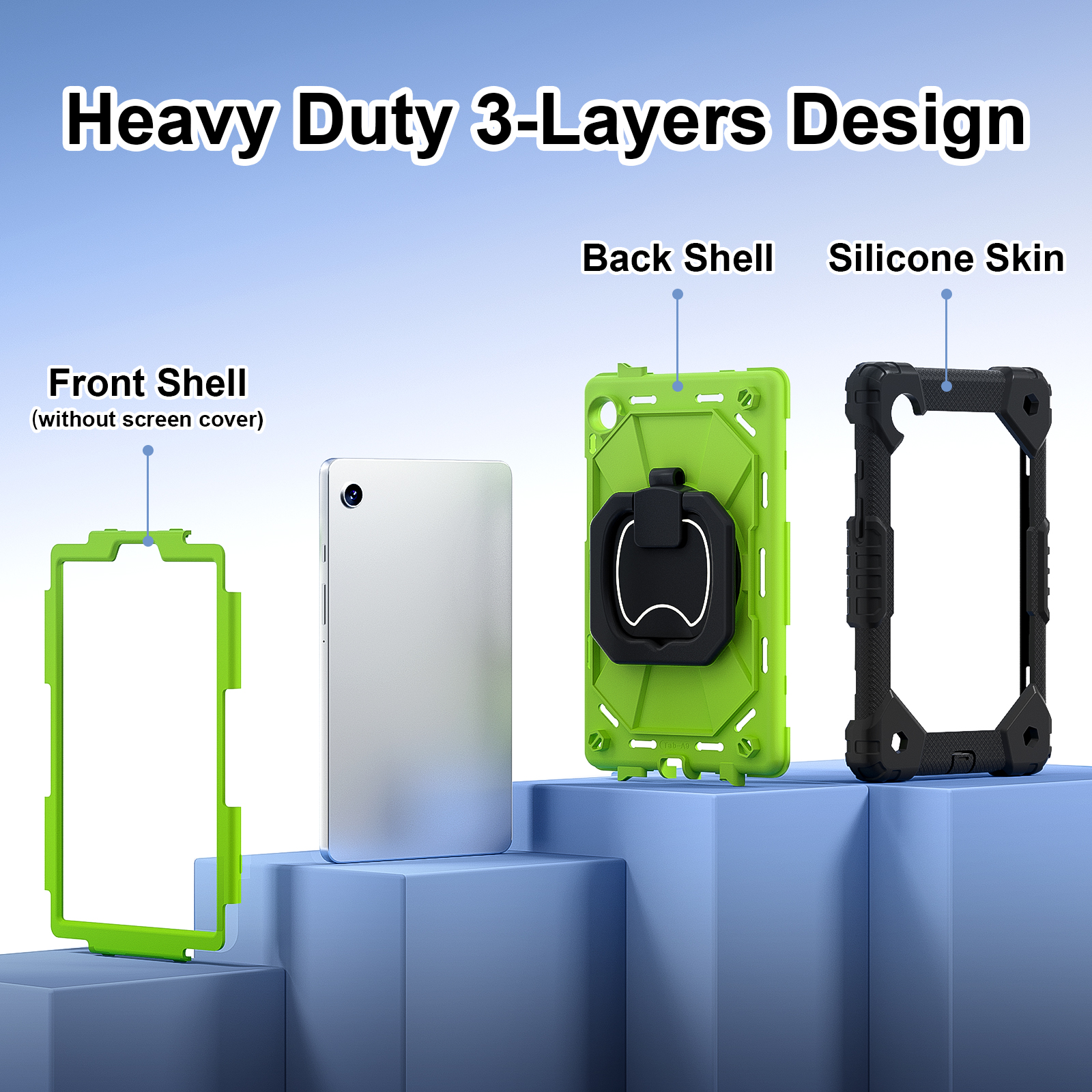 Rotating Heavy Duty Case For S - Cheap Tablet Accessories ulasan dan harga
