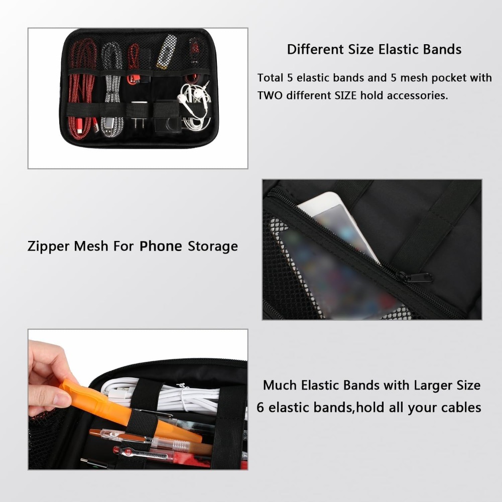Electronics Organizer Travel C - Essential Tablet Accessories ulasan dan harga