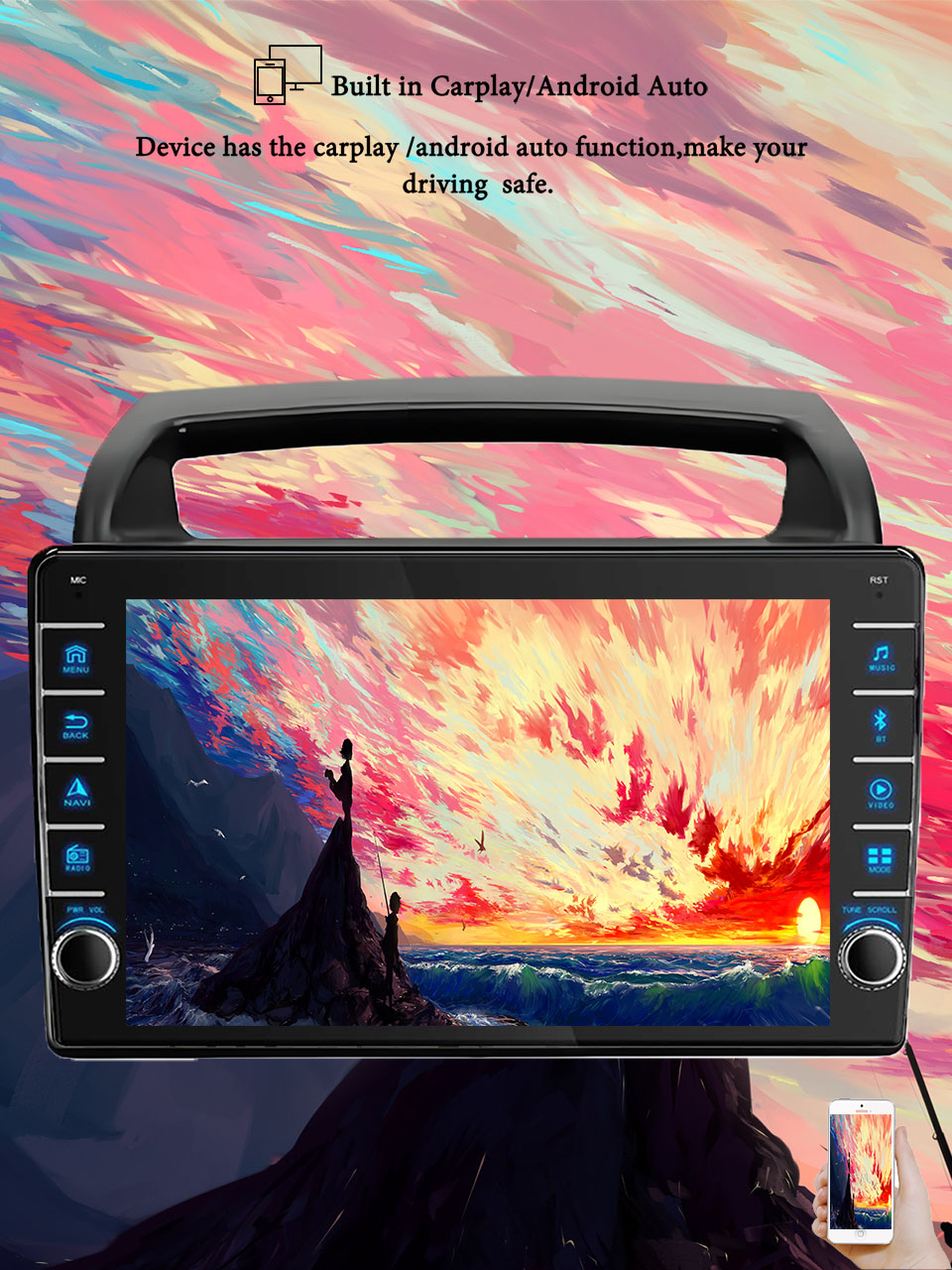 8G+128G Android 14 For Kia Car - Tablet Danish Mobile & Accessories ulasan dan harga