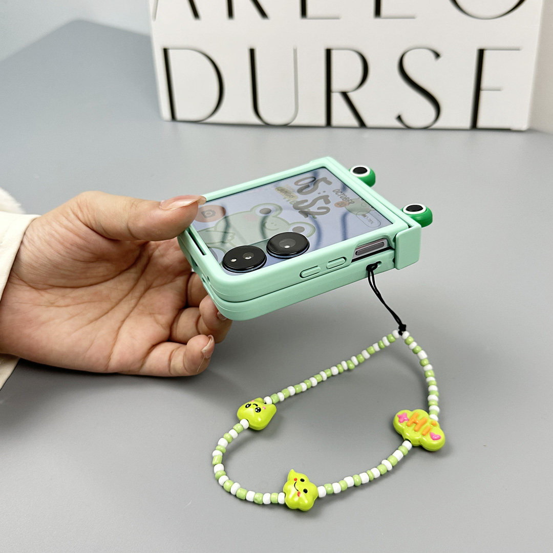 Cute Frog eyes Hinge Phone Cas - Motorola Tablet Accessories ulasan dan harga