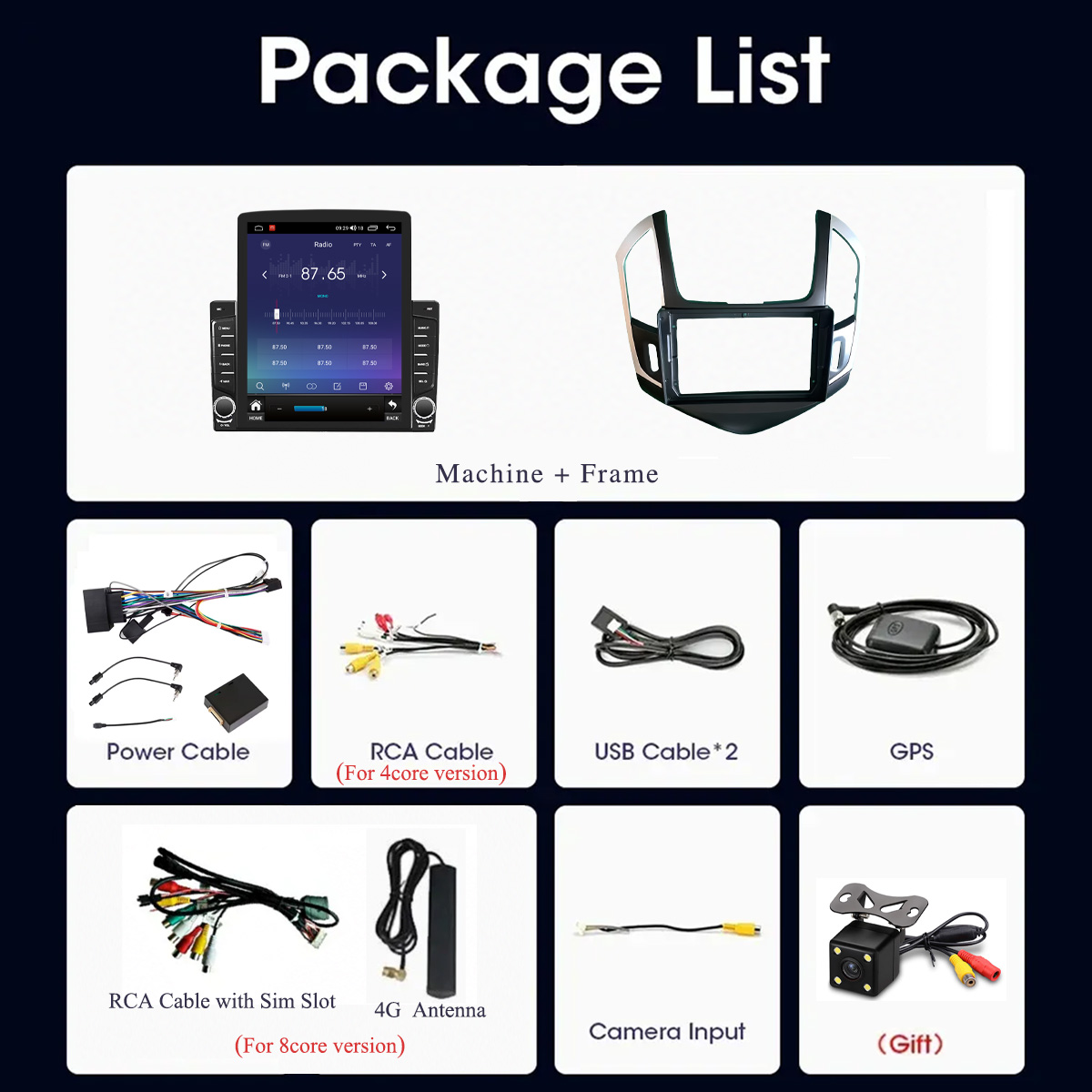 8G+128G Android 14 For Chevrol - Tablet Danish Mobile & Accessories ulasan dan harga