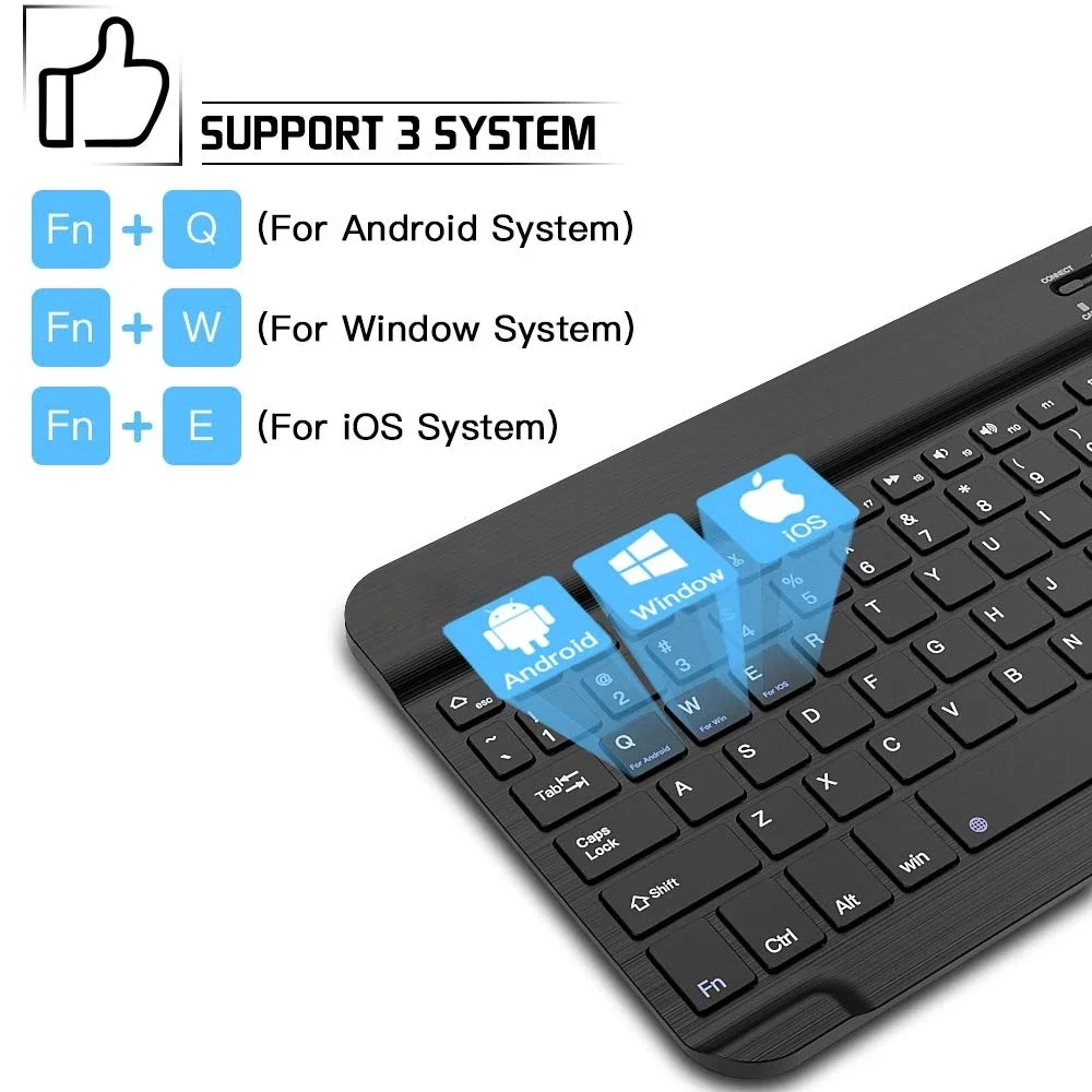 Universal Wireless Keyboard fo - Tablet Accessories Keyboard ulasan dan harga