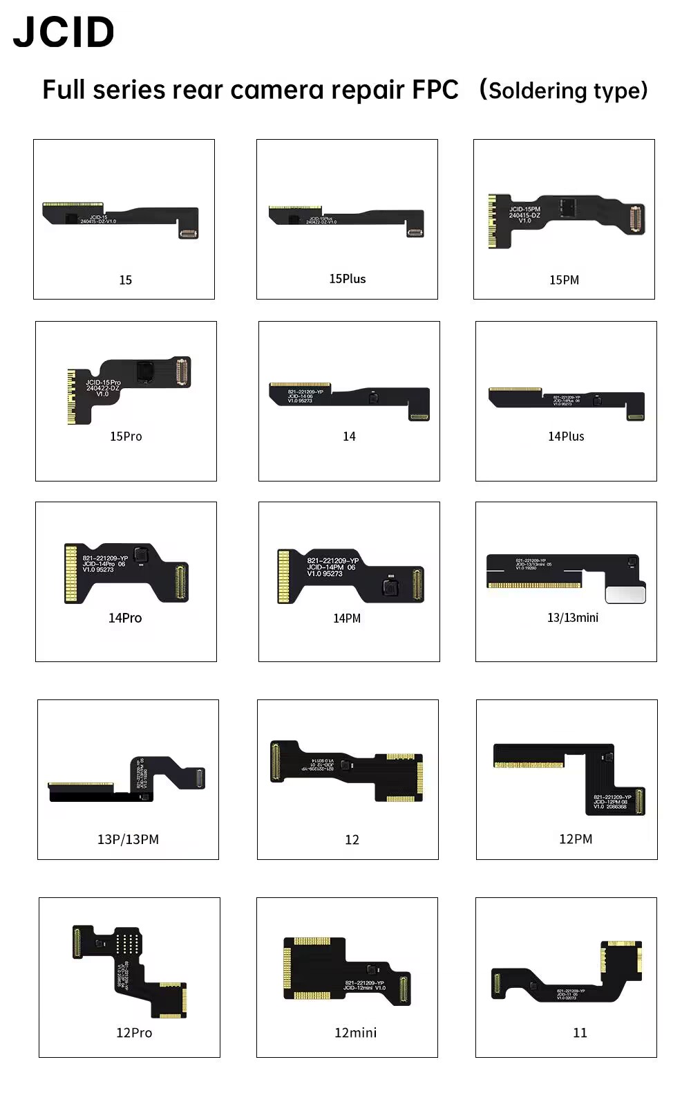 JCID Rear Camera Repair FPC Fl - Windows Tablet Accessories ulasan dan harga