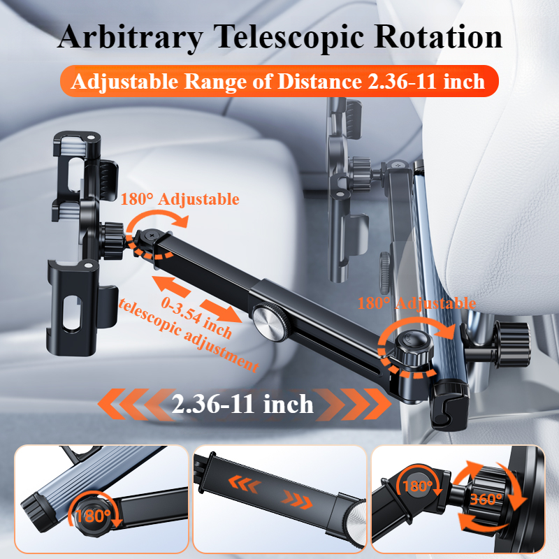 Hipacool Telescopic Car Phone  - Car Accessories Tablet Holder ulasan dan harga