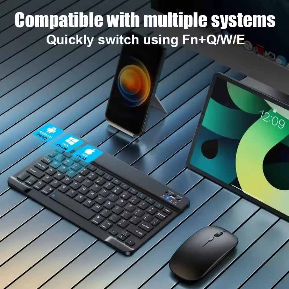 Bluetooth Wireless Keyboard Mo - Tablet Accessories Keyboard ulasan dan harga
