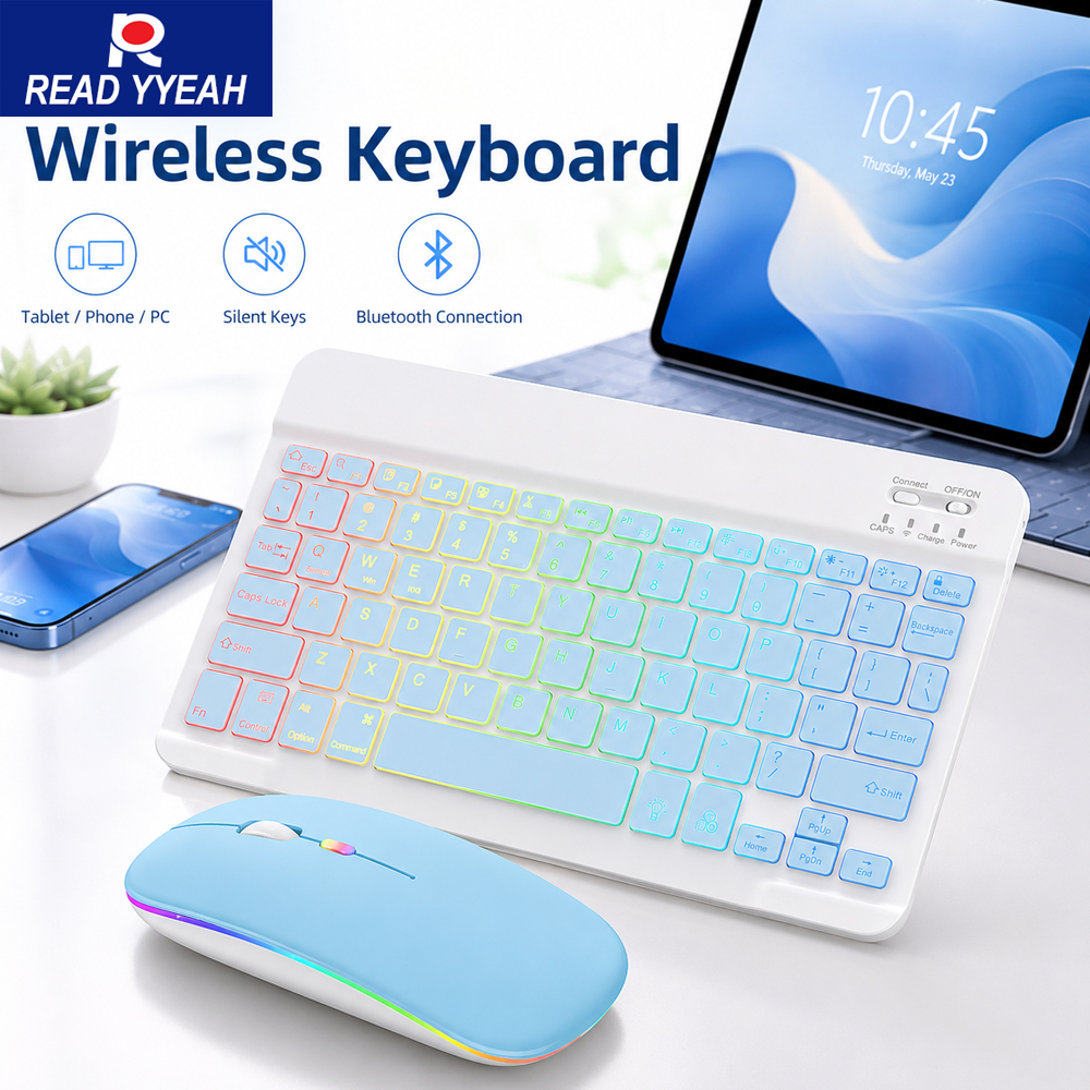 New Ultra Slim Portable 7 Colo - Tablet Accessories Keyboard ulasan dan harga