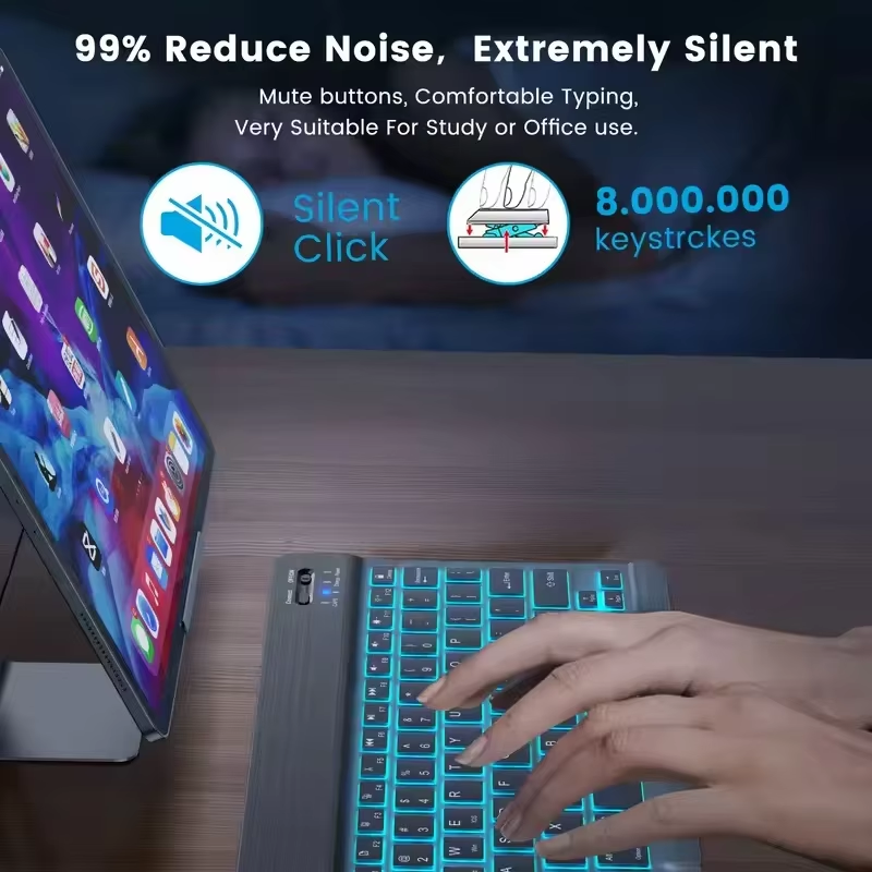 New Ultra Slim Portable 7 Colo - Tablet Accessories Keyboard ulasan dan harga