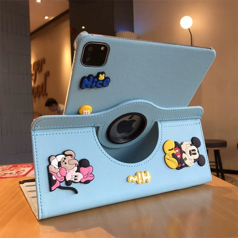 Cute Mickey Minnie Mouse IPad  - Tablet Accessories For Students ulasan dan harga