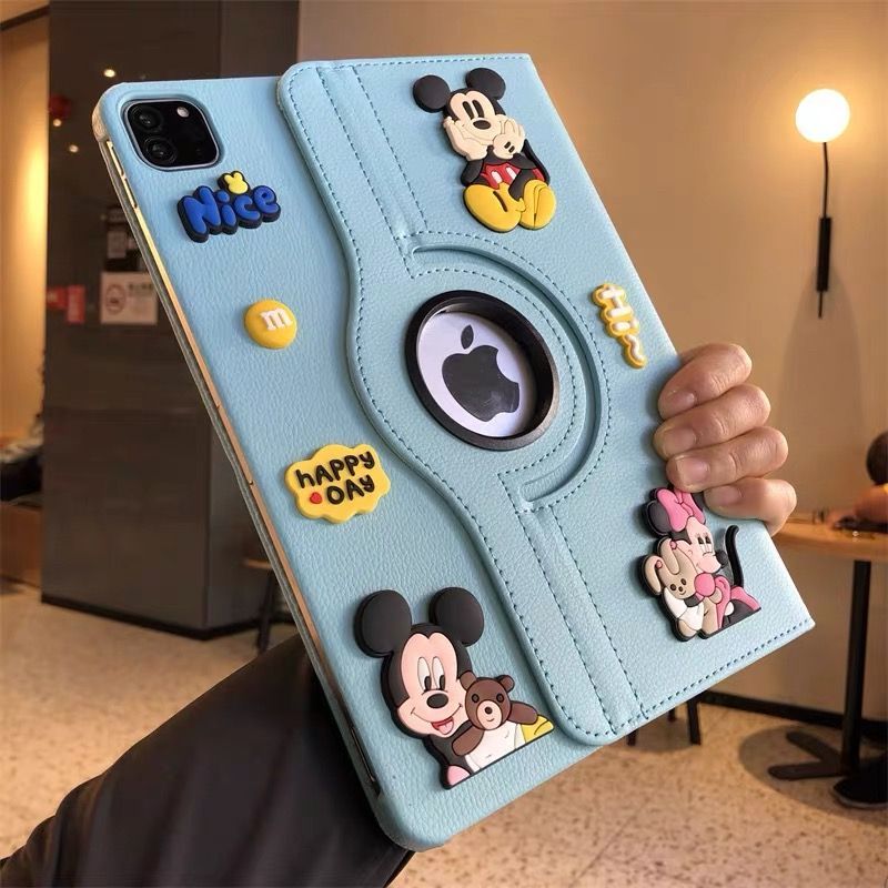 Cute Mickey Minnie Mouse IPad  - Tablet Accessories For Students ulasan dan harga