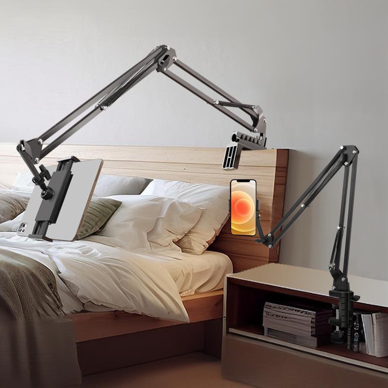 Adjustable Bedside Tablet Stan - Essential Tablet Accessories ulasan dan harga