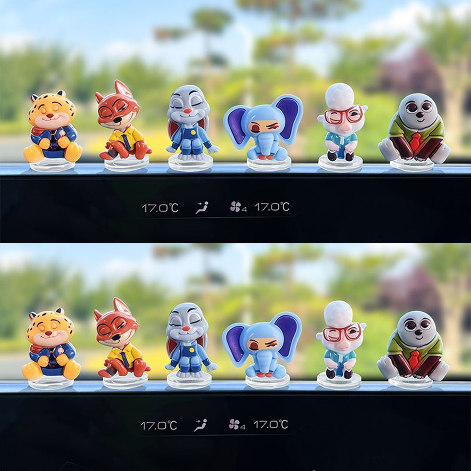 Zootopia cartoon car ornament  - Tablet Computer Accessories ulasan dan harga