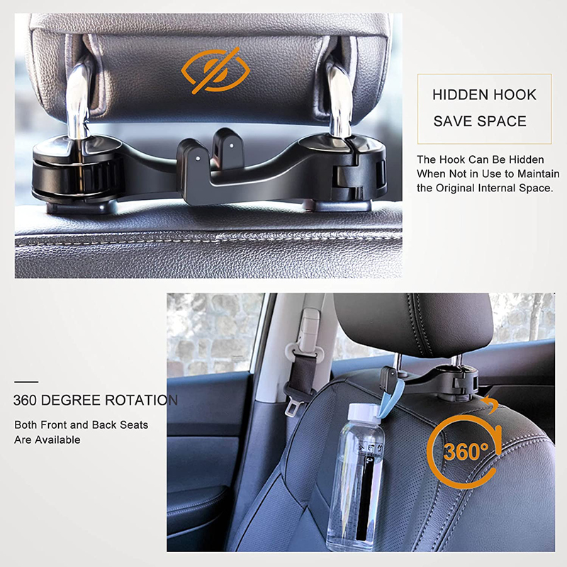 Car Back Seat Hook Multi-Funct - Car Accessories Tablet Holder ulasan dan harga