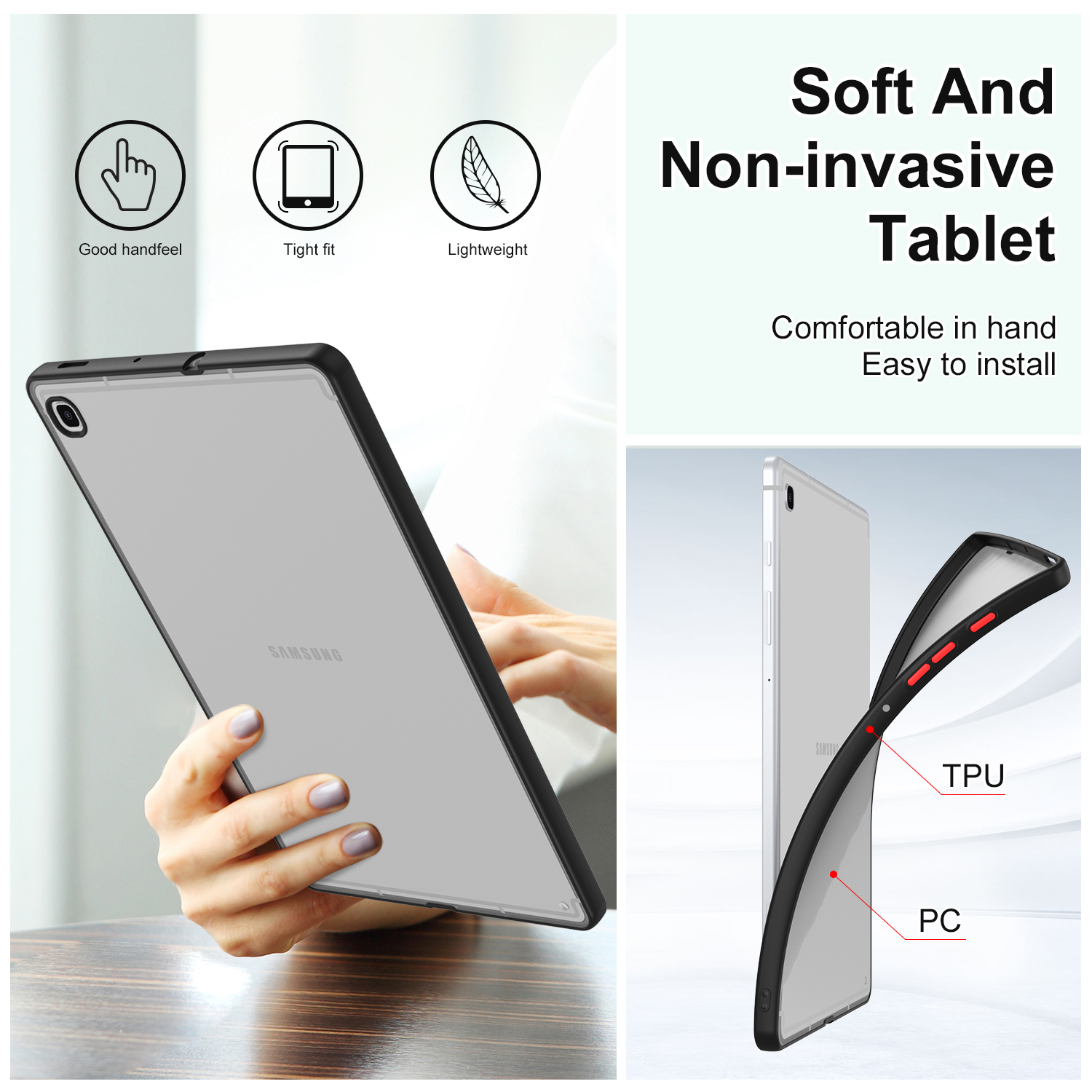 TPU Soft Back Case For Samsung - Cheap Tablet Accessories ulasan dan harga