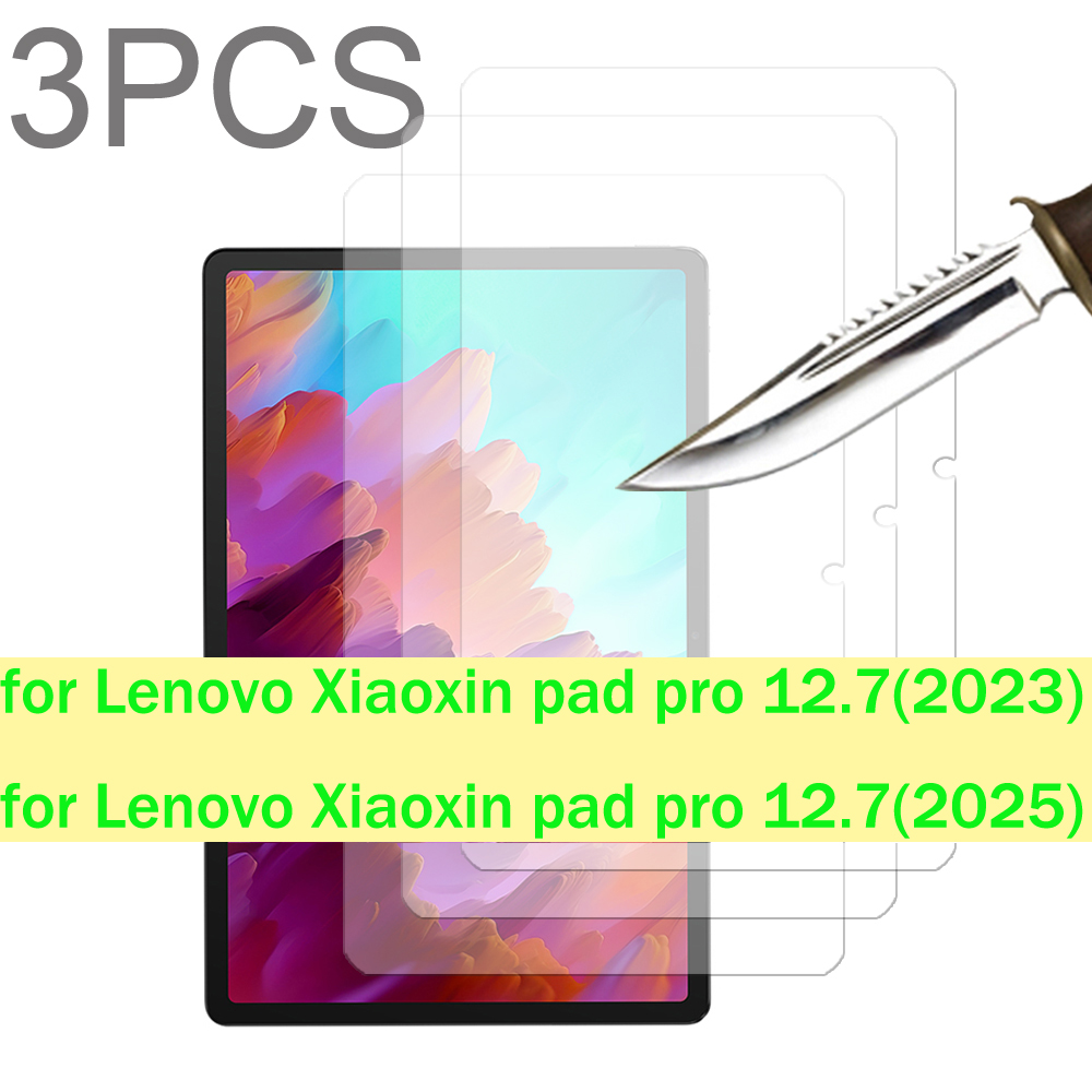 3PCS Glass screen protector fo - Lenovo Tablet P12 Accessories ulasan dan harga