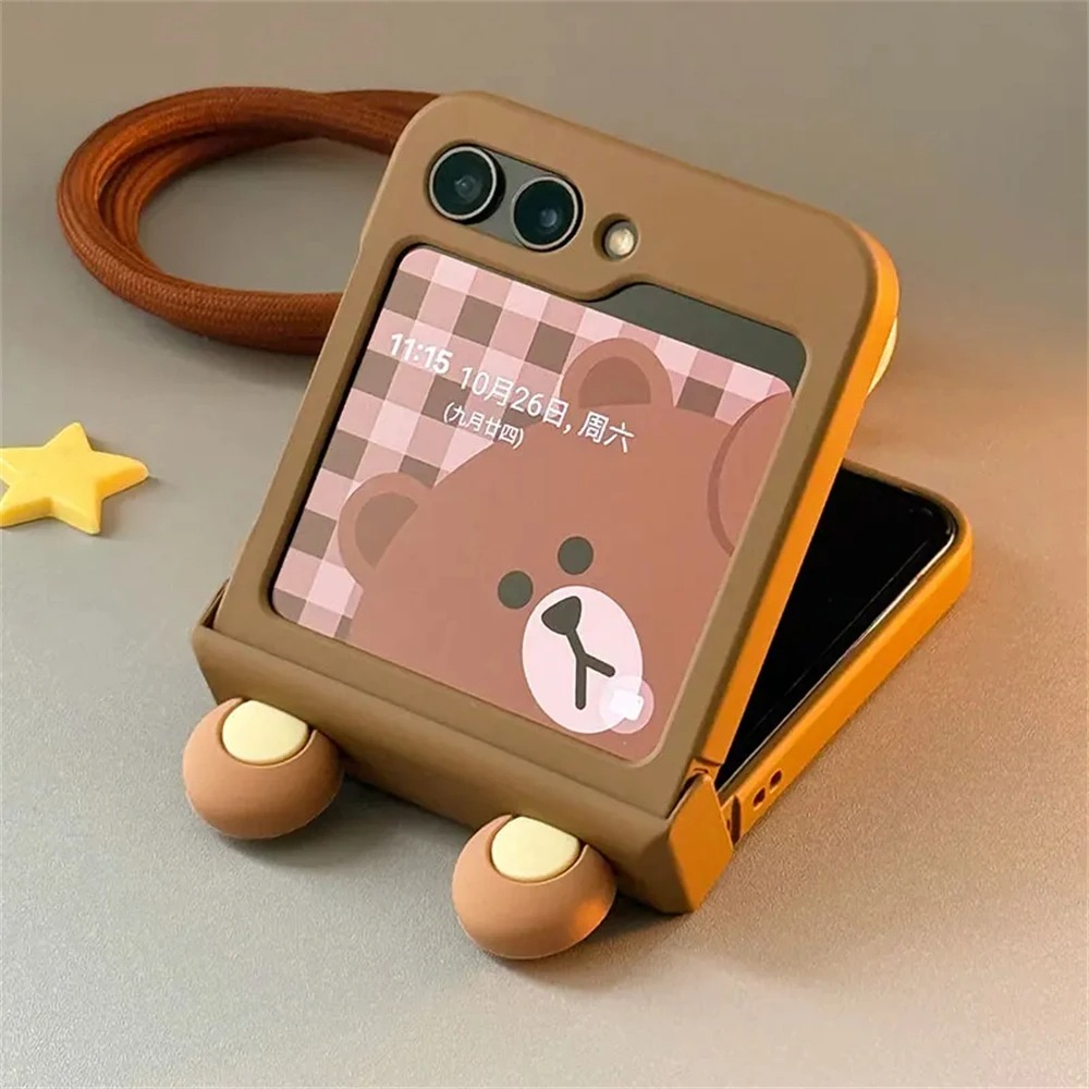 Ins Korea Cute Cartoon Bear Ea - Motorola Tablet Accessories ulasan dan harga