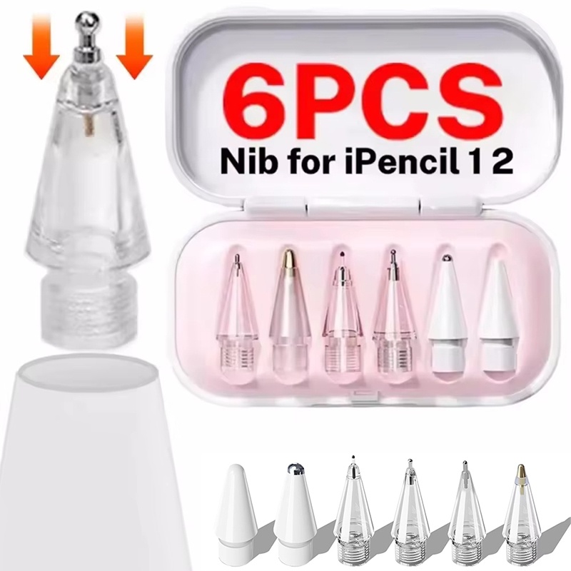 6pcs Replaceable Stylus Pencil - Tablet Pencil Accessories ulasan dan harga