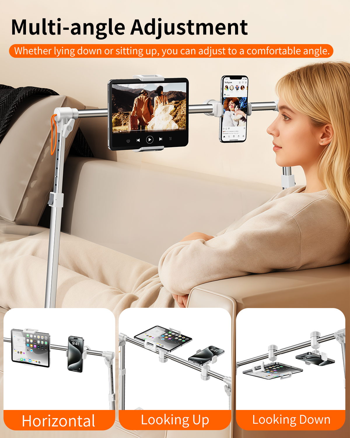 Eary Foldable Tablet Stand Pho - Cheap Tablet Accessories ulasan dan harga