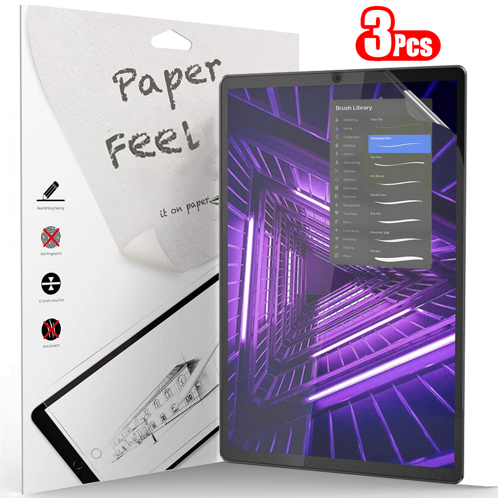 3Pcs Paper Feel Like Screen Pr - Lenovo Tablet P12 Accessories ulasan dan harga
