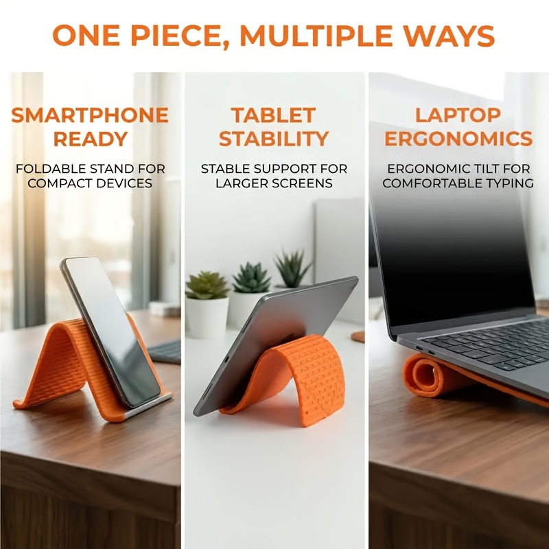 Flexible Folding Phone Holder  - Essential Tablet Accessories ulasan dan harga