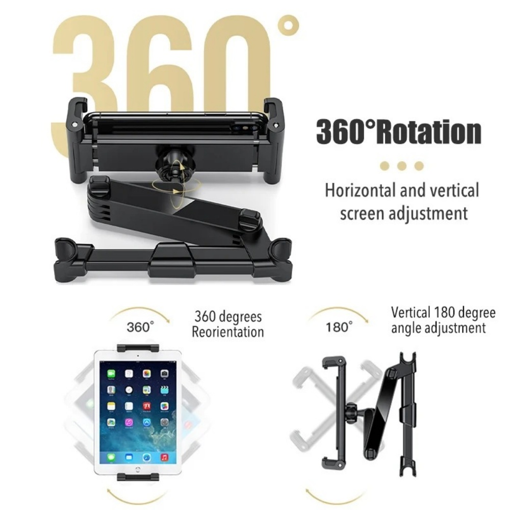 Car Rear Pillow Phone Stand Ta - Car Accessories Tablet Holder ulasan dan harga