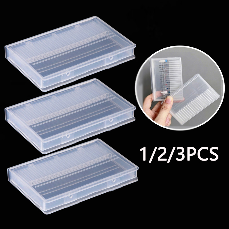 1/2/3PCS 20 Slots Clear Nail D - Tablet Computer Accessories ulasan dan harga