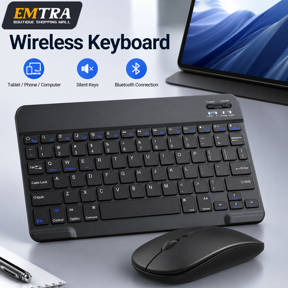Bluetooth Wireless Keyboard Fo - Tablet Accessories Keyboard ulasan dan harga