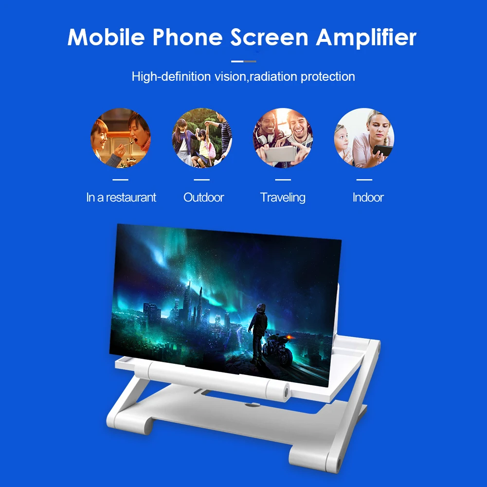 14'' 3D HD Cell Phone Screen A - Windows Tablet Accessories ulasan dan harga