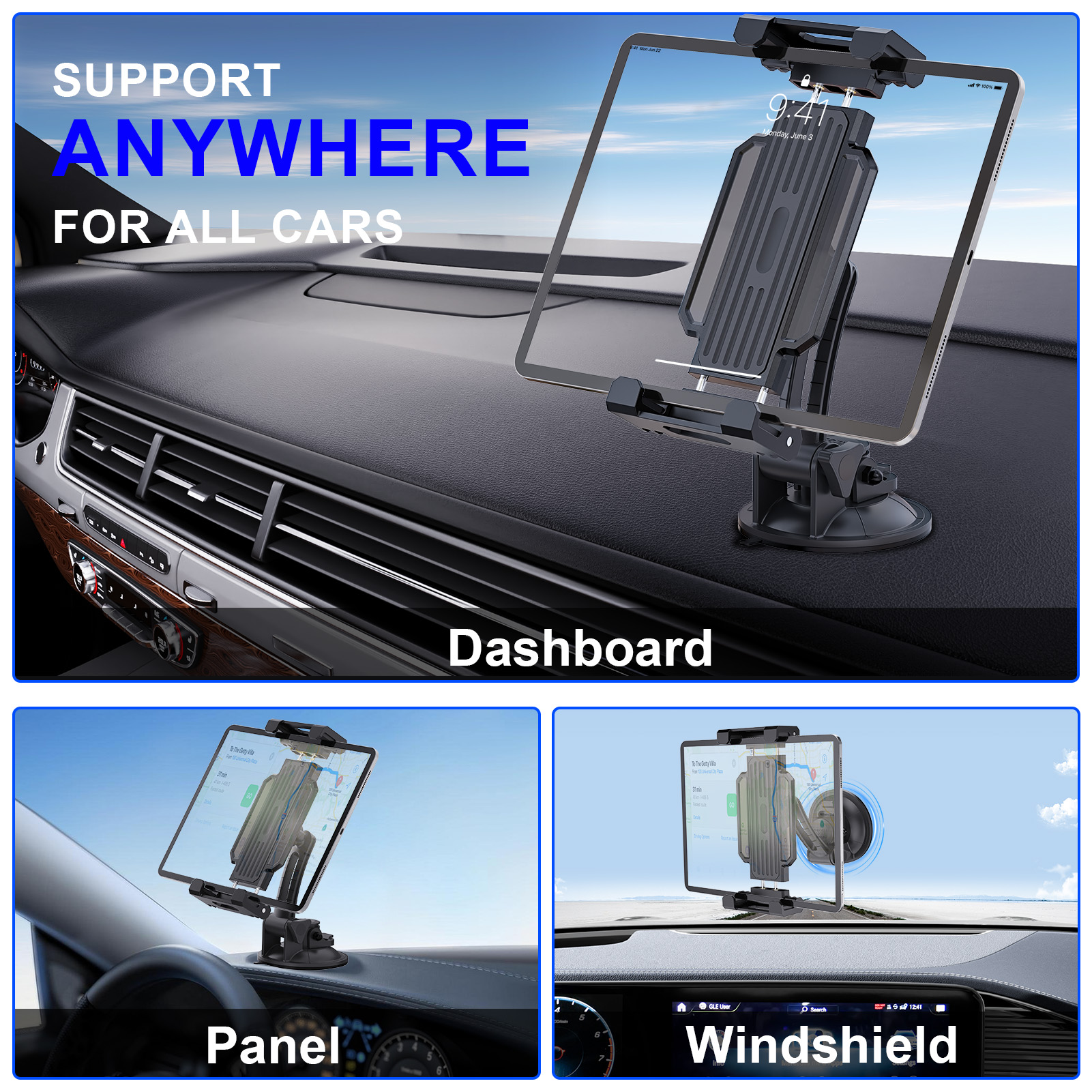 Universal Car Dashboard Windsh - Car Accessories Tablet Holder ulasan dan harga