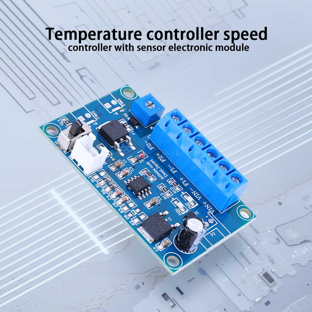 DC 12V 24V 4A Fan Temperature  - Tablet Computer Accessories ulasan dan harga