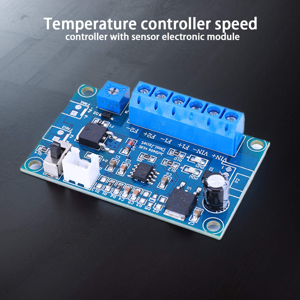 DC 12V 24V 4A Fan Temperature  - Tablet Computer Accessories ulasan dan harga